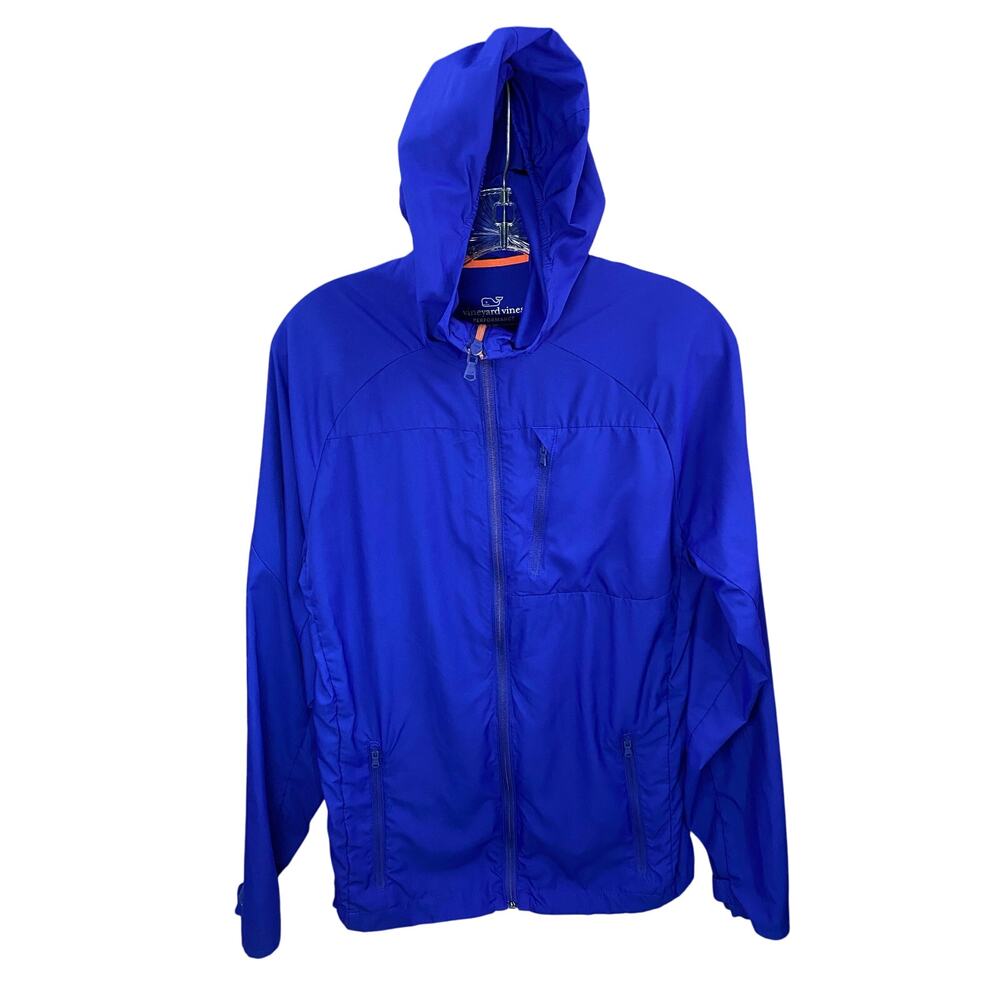 Vineyard Vines Performance Hoodie Size XS Blue Long Sleeve Pullover